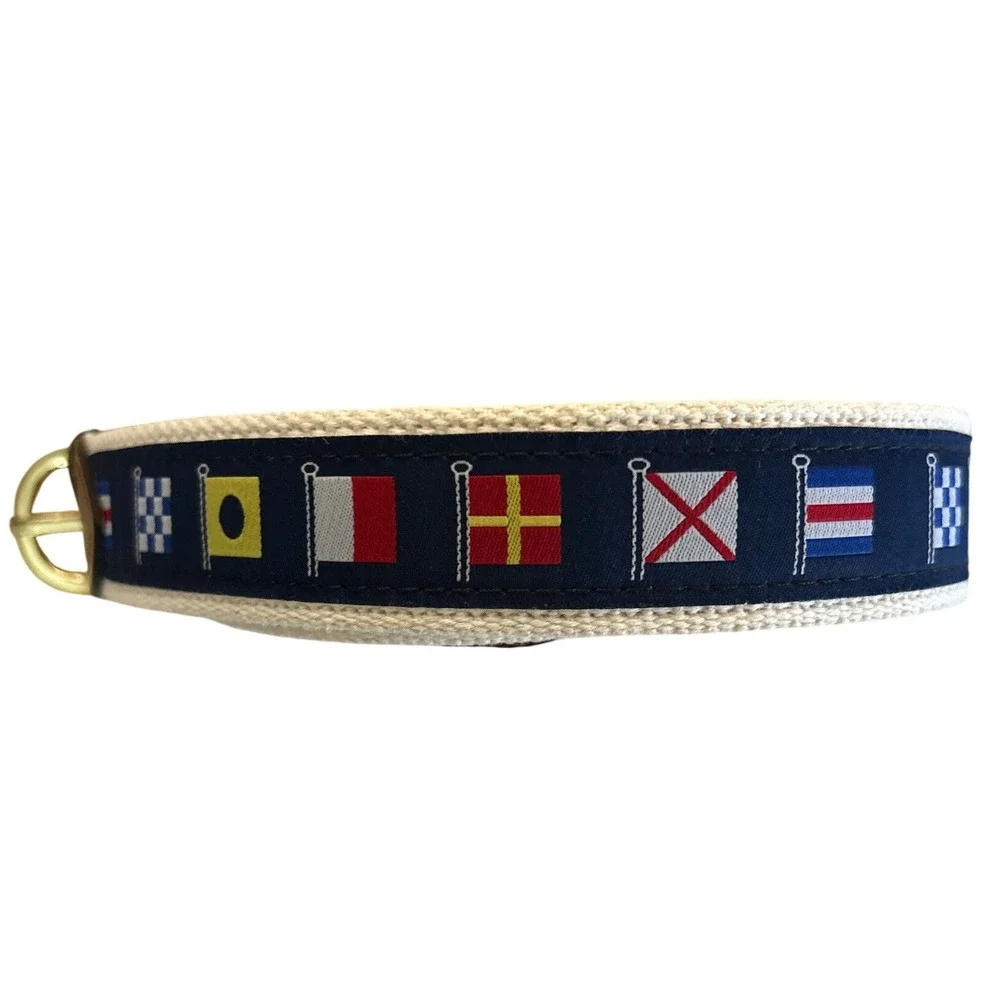 Vintage Chatham T Co. Belt Nautical Preppy Coastal Sailing Summer Cape Cod
